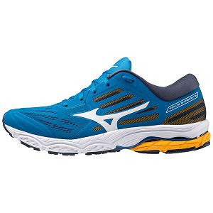 Tenis Para Correr Mizuno Wave Stream 2 Hombre Azules/Blancos/Amarillos | Mexico-960134